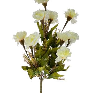 Kwiat Sztuczny - Goździk jesienny w bukiecie F67-566 (47 cm)