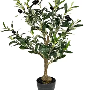 Sztuczne drzewko oliwne z owocami -T3 (63 cm)